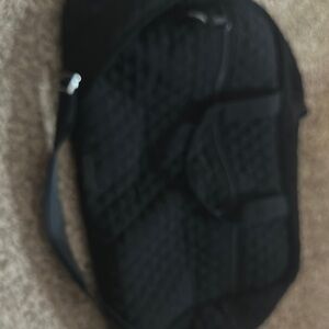 Vera Bradley Black Travel Bag with Padded Shoulder Strap